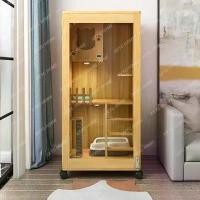 ราคา กรงแมวและสุนัข, กรงไม้เนื้อแข็ง, บ้านพื้นที่ขนาดใหญ่, ตู้ทำรังในร่ม, เหมาะสำหรับแมวและสุนัข, เหมาะสำหรับใช้ในบ้าน กรง แมว พับ ได้ (1731544798587749475)