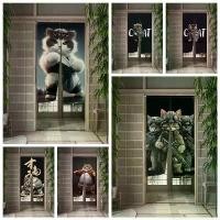 ราคา ม่านประตูญี่ปุ่น ดีไซน์แมวตลก แมว 3 มิติการ์ตูน เหมาะสำหรับห้องนอนเด็ก ฉากกั้นห้องครัว และทางเข้า แขวนม่านประตูครึ่งซีก (1731761282008385371)