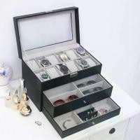 ราคา [M&S]กล่องนาฬิกา+เครื่องประดับ3ชั้น ก1-2 กล่องเก็บนาฬิกาข้อมือ กล่องใส่นาฬิกา กล่องใส่เครื่องประดับ (1730616916902316199)