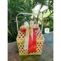ราคา บ้านโคกพร้าว-ปิ่นโต ปิ่นโตชะลอม ทรงเหลี่ยม ขนาด 7x7 นิ้ว (สีเบจธรรมชาติ) ชะลอมปิ่นโต กระเช้าของขวัญ ตะกร้าส้ม Gift basket (1731441116380957647)