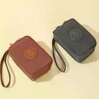 ราคา กระเป๋าใส่เหรียญซิป สามชั้น กระเป๋าสตางค์เหรียญยาว กระเป๋าใส่บัตร กระเป๋าใส่เงิน ธนาคาร บัตรเครดิต กุญแจ หูฟัง กระเป๋าเก็บของ T (1729839829854882541)