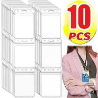 ราคา ซองใส่บัตรใสกันน้ำ 10 ชิ้น ตัวป้องกันเหล็ก พลาสติก เหมาะสำหรับธุรกิจ รถบัส ธนาคาร บัตรเครดิต บัตรประจำตัวประชาชน ที่ใส่ป้าย (1731435120261891746)