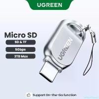 ราคา balanceshoprich ใช้งานได้ UGREEN USB C Card Reader 2TB Max TF Micro SD USB 3.0 OTG Memory Adapter for Samsung Huawei MacBook Model: 15513 (1731140207619377421)