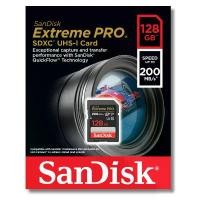 ราคา SANDISK ExtremePro SDXC 128GB (200MB/s R, 90MB/s W) U3, C10, V30, UHS-I memory card กล้อง SDcard แท้ คลังสินค้า (1731650167394437505)