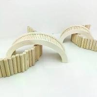 ราคา สะพาน, อุปกรณ์ไม้เนื้อแข็งสำหรับหนูแฮมสเตอร์, สะพานถาดเดียว, อุปกรณ์จัดสวนสำหรับสัตว์เลี้ยง, บันไดสัตว์เลี้ยง, ของเล่นหนูแฮมสเตอร์จอร์แดน, หลีกเลี่ยงการปีนขึ้นไปบนสะพานโค้ง hamst (1731516789274281816)