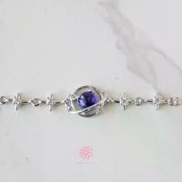 ราคา Rosen'marry/ สร้อยข้อมือพลอยไพลินแท้ ตัวเรือนเงินแท้ 925 พร้อมกล่อง RB026 พลอยแท้เสริมดวง ของขวัญ (1731810442713794498)