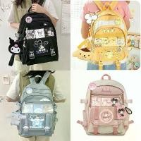ราคา กระเป๋านักเรียน 【ส่งจี้】ความจุสูง Sanrio กระเป๋าเป้นักเรียนหญิง Sanrio ดีไซน์น่ารัก ของขวัญ (1730914018472462847)