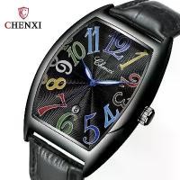 ราคา นาฬิกาข้อมือควอทซ์, แฟชั่น Chenxi, สายหนัง, หรูหราสำหรับผู้ชาย, ของขวัญ 8217 (1732319564311005875)