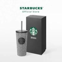ราคา dju9 Starbucks Stainless Steel Sier Grey Rhinestone Cold Cup 16oz. ทัมเบลอร์สตาร์บัคส์สแตนเลสสตีล ขนาด 16ออนซ์ A11160266 แนะนำวันนี้ ขายดีประจำเดือนนี้ ขาย ร้อน ที่ขายดี ที่สุดใ (1731659388479179192)