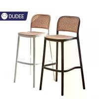 ราคา DUDEE เก้าอี้พลาสติกหวายเทียม รุ่น DD-237 เก้าอี้ทรงสูง สวยงาม แข็งแรง ทนทาน ขาย ร้อน (1731831701699724646)
