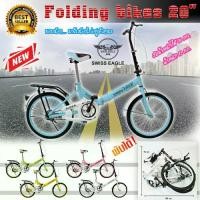 ราคา SWISS EAGLE รุ่น20G/20R จักรยานพับได้ จักรยานพกพา ล้อ 20 นิ้ว ทนทานแข็งแรง เหมาะสำหรับเด็กและผู้ใหญ่มีให้เลือกหลายสี ขายดีประจำเดือนนี้, COD,ที่นิยมมากที่สุด,คลังสินค้า,ขาย ร้อน, (1731649205594653904)