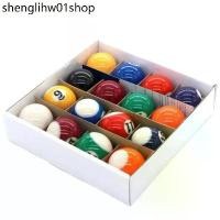 ราคา ลูกบิลเลียต ลูกสนุ๊ก สนุ๊กเกอร์ ลูกพูล ขนาด38 MM.กล่อง16ลูก บิลเลียด SNOOKER BALL SET 16 PCS (1731428672075368371)