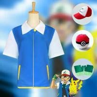 ราคา 7C28 ชุดเด็ก ซาโตชิ โปเกม่อน Children Satoshi Pokemon Costume (1729750062996293655)