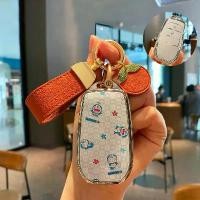 ราคา ฝาครอบเคสกุญแจรถ, เปลือก Fob รีโมท, การออกแบบโดเรมอนและนา, สำหรับ Toyota RAV4, Highland, Hilux, Fortuner, Land Cruiser, Camry, Coralla (1731552420961028480)