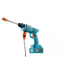 ราคา ปืนฉีดน้ำล้างรถไร้สาย แรงดันสูง ชาร์จใหม่ได้ ใช้ในบ้านและรถยนต์ แบตเตอรี่ลิเธียม เครื่องพ่นสารเคมีน้ำล้างรถ ปั๊ม ล้าง รถ ถัง ฉีด โฟม ไฟฟ้า ปั้ม น้ําแรง ดัน สูง หัวฉีด water jet 1 (1731578241942259448)