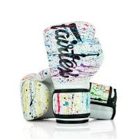 ราคา Fairtex l นวมชกมวยรุ่น " BGV14 " Painter Fairtex Microfiber Gloves - Art Collections (1730355464600062473)