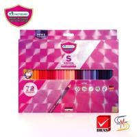 ราคา Master Art มาสเตอร์อาร์ต สีไม้ ดินสอสีไม้ แท่งยาว 72 สี เอส-ซีรี่ส์ จำนวน 1 กล่องสีไม้ ดินสอสี master art colleen (1731164513689504532)