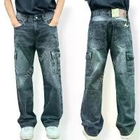 ราคา GUEENwegjrfrewfrhshangmao ขาย ร้อน PANTS DE ART กางเกงยีนส์ชาย ทรงกระบอกคาร์โก้ เป้าซิป | ผ้ายีนส์100% ยีนส์ดำฟอก ใส่สบาย มีไซส์ 28-36 กางเกง mc ขา สั้น x ray pants (1731766802175395098)