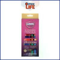 ราคา ocashop011 Philbertjjkk [ สีสดกว่าเดิม ] ดินสอสี สีไม้ มาสเตอร์อาร์ต Master art 12 24 36 48สี มี แบบแท่งยาว 1หัว และ 2 หัว ( 1 กล่อง ) ผงซักฟอก 1 สินค้าขายดี ลูกกลิ้งทำความสะอ (1732286183885277464)