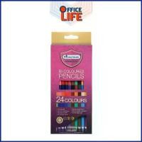 ราคา ocnshop019 Philbertjjkk [ สีสดกว่าเดิม ] ดินสอสี สีไม้ มาสเตอร์อาร์ต Master art 12 24 36 48สี มี แบบแท่งยาว 1หัว และ 2 หัว ( 1 กล่อง ) ผงซักฟอก 1 สินค้าขายดี ลูกกลิ้งทำความสะอ (1732327451709770196)