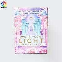 ราคา 44 Pcs Oracle Tarot Cards Sheets Work Your Light Oracle Card Board Deck Games Palying Cards Game Entertainment (1729623082653354279)