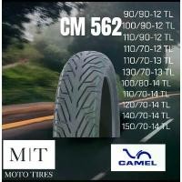 ราคา CAMEL CM562 ยางนอกคาเมล ไม่ใช้ยางใน ลาย city grip ขอบ 12-14” (1731799319921526451)