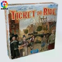 ราคา Ticket to Ride Amsterdam Board Game Family Board Game (1729593428911950119)