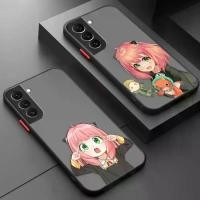 ราคา เคสโทรศัพท์มือถือ, Anya Spy X Family Kawai สาว Matte, ความรู้สึกเหมือนเปลือก, กันกระแทก, เหมาะสำหรับ SAMSUNG S20, S11, S10, S9, S8, J8, J7, J6, J5, J4, J2, FE, Core, LITE, PLUS, PRIME, ULTRA (17319348