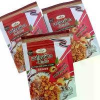 ราคา (3 ซอง family) ผงโรยข้าวน้ำพริกลำไยแม่กุล 50g (1732115829860960755)