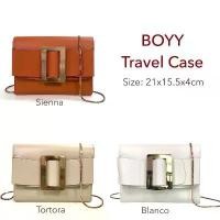 ราคา 【SALE】**สอบถาม Stockก่อนกดสั่ง** Boyy Travel Case bag woc ครอสบอดี้ สะพายได้ กระเป๋า บอย ของแท้ มีหลายสี กระเป๋าบอย (1731827055064417605)