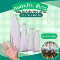 ราคา ถุงตาข่าย พลาสติก ถุงตาข่ายใส่ผลไม้ สินค้าเบ็ดเตล็ด พร้อมตัวล็อค ราคาถูก 20, 30, 40, 50, ซม. ถุงตาข่ายอเนกประสงค์ (1731256568047437186)