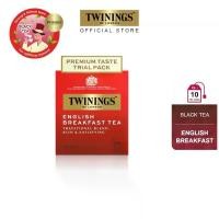 ราคา ทไวนิงส์ มินิ ชาสีอำพันสว่าง อิงลิช เบรกฟาสต์ ชนิดซอง 2 กรัม แพ็ค 10 ซอง Twinings Mini English Breakfast Tea 2 g. Pack 10 Tea Bags (1730312138294659867)
