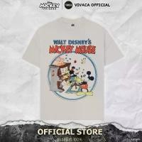 ราคา เสื้อยืดDisney MK-257 ลิขสิทธิ์แท้ (Walt Disney Mickey Mouse ปก comic เทาอ่อน / สกรีนหน้า) (1731754721425066426)