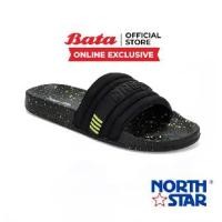 ราคา Bata บาจา (Online Exclusive) ยี่ห้อ North Star รองเท้าแตะ รองเท้าใส่เล่น รองเท้าลำลอง สำหรับผู้ชาย รุ่น YUME สีดำ 8606045 / สีน้ำเงิน 8609045 (1729543130890472090)