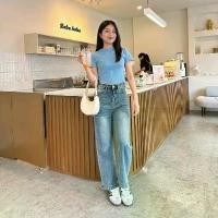 ราคา Chewa online store / เสื้อครอป คอกลม cropเอวลอย ครอปคอกลมแขนสั้น ครอปBABY TEES ใส่สบาย คําแนะนําผลิตภัณฑ์ใหม่ของเดือนนี้ Clothing Women ผู้หญิง Tshirt ชีฟอง แขน ยาว ขนเป็ด (1731500388998547774)