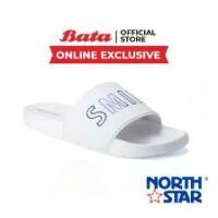 ราคา Bata บาจา (Online Exclusive) ยี่ห้อ North Star รองเท้าแตะ รองเท้าลำลอง รองเท้าแตะแฟชั่น สำหรับผู้ชาย รุ่น Basile สีขาว 8601009 / สีดำ 8606009 (1729504110883474074)