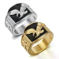 ราคา แหวนผู้ชาย เครื่องประดับฮิปฮอปอินเทรนด์ วัสดุสแตนเลส ชุบทอง ดีไซน์ปีกบิน โดเมน แหวน โคม ฮาร์ท แหวน คู่ สลัก ชื่อ (1732209111248243351)