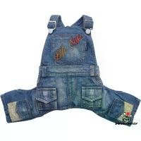 ราคา Pet clothes -Doggydolly เสื้อผ้าแฟชั่น สัตว์เลี้ยง หมาแมว ชุดเอี๊ยม ยีนส์ กางเกง Jumper ขนาดไซส์ 1-9 โล DC042 (1731299467249945176)