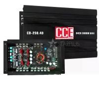 ราคา CCE เพาเวอร์คลาสดี4แชนแนล CD-250.4D Power CLASS D4CH. เครื่องเสียงรถยนต์ จำนวน1ตัว คลาสดี4แชนแนล D4CH ขับกลางแหลมรวม Car audio เครื่องเสียงรถยนต์ (1729729652310444528)
