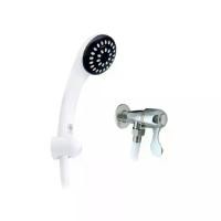 ราคา DONMARK ฝักบัวอาบน้ำสีขาวพร้อมวาล์ว รุ่น CD-02P18 (1731140050640734723)