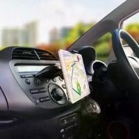 ราคา Mobile phone and iPad holder in the car that plugs into the CD slot Supports mobile phone and iPad screens Size 4.7" to 13" 100% genuine (1731503330779694094)