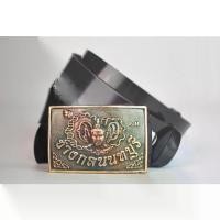 ราคา [พร้อมส่ง] หัวเข็มขัดช่างกล"นนทบุรี"เนื้อทองแดงอย่างดี พร้อมสายดำเงายาว 46นิ้ว (1731411504223651337)