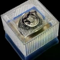 ราคา แหวนหลวงปู่ทิม วัดพระขาว จ.อยุธยา รุ่นไตรมาส พ.ศ.2542 เนื้อเงินตอกโค๊ต ยันต์ นะ ขนาดเบอร์ 57 (1731558190159070824)