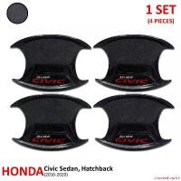 ราคา chooseshoprich ความคงทน ถ้วยรองมือเปิด เบ้ากลม เบ้ากันรอย โลโก้แดง "CIVIC" สีเครฟล่าดำ สำหรับ Honda Civic Sedan,Hatchback ปี 2016-2020 Car Sticker รถยนต์ สติกเกอร์ (1731622061752748252)