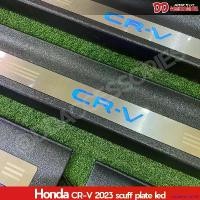 ราคา rubbershop168 คุณภาพรับประกันได้ ชายบันไดมีไฟ Honda CRV 2023 ขอบดำ ไม่ต้องตัดต่อสายไฟ กันรอยบันได ชายบันได กันรอยประตู Car รถ Sticker รถยนต์ รถจักร สติกเกอร์ (1730895400096401812)