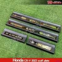 ราคา satisfy168 ใช้งานได้ ชายบันได Honda CRV 2023 ขอบดำ กันรอยบันได ชายบันได กันรอยประตู Car รถจักร Sticker รถยนต์ สติกเกอร์ (1730894821578082327)