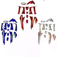 ราคา ชุดสี 13 ชิ้น Wave100 ตัวเก่า ดิสเบรค สีแดงแก้ว สีน้ำเงินแก้ว สีบรอนซ์ ดำเงา ชุดสีเวฟ100รุ่นแรก ชุดสีเวฟ 100 ตัวเก่า ชุดสีเวฟ 100 เก่า ชุดสีเวฟ100 เฟรมเวฟ 100 Motorcycle มอเตอร์ไซค์ Sticker สติกเกอร์