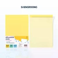 ราคา 100% Saengroong สติกเกอร์ใส สติกเกอร์PVCใส ขนาดA4 50แผ่น/แพ็ค (1731689347947267091)