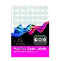 ราคา สติกเกอร์ พีวีซี ใสดวงกลม 25มม. คลิก เลเบล PVC-025C แนะนำ (1731733501669049965)