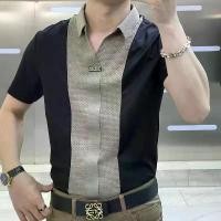 ราคา เสื้อแขนสั้นสำหรับผู้ชาย คุณภาพสูง ราคาไม่แพง เสื้อเชิ้ตบล็อคสีแฟชั่น ธุรกิจและลำลอง ทรงสลิมฟิต แขนสั้น ประกบครึ่งแขน 4.2 Man Clothing กำมะหยี่ เสื้อผ้า ปาเต๊ะ ผู้ ชาย ผ้า (1731064964291070453)